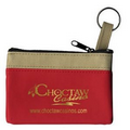 The Safari Classic Zip Pouch w/ Key Ring